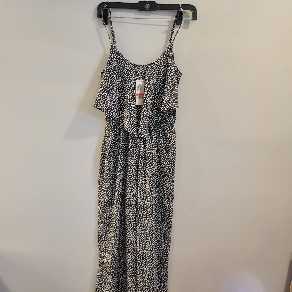 Bar III Manila Black combo Jumpsuit Pants Size Xs New with tags